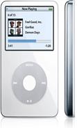 iPod pure front and pure side